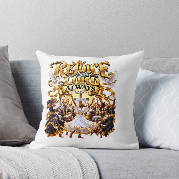 Item preview, Rejoice in the Lord Always Philippians 4:4 Gospel Worship Art designed and sold by Aeboz Studio.