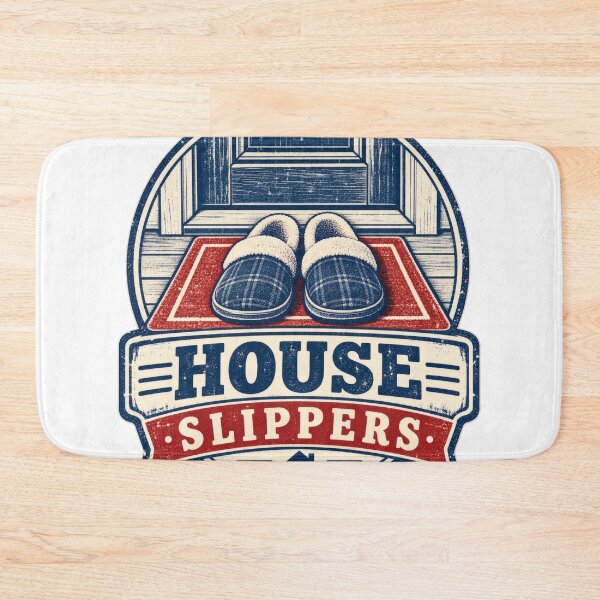 Item preview, House Slippers Distressed Balkan Household Humor designed and sold by OfficialBalkan.