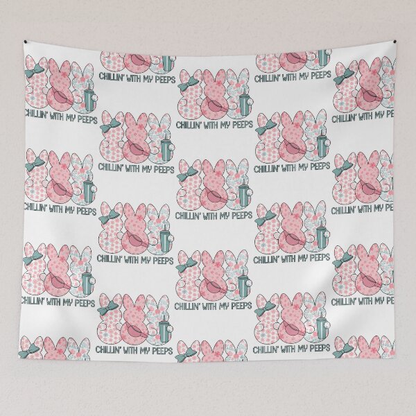 Item preview, Chillin' With My Peeps Easter Bunny Holiday Family designed and sold by clairefromkeb.