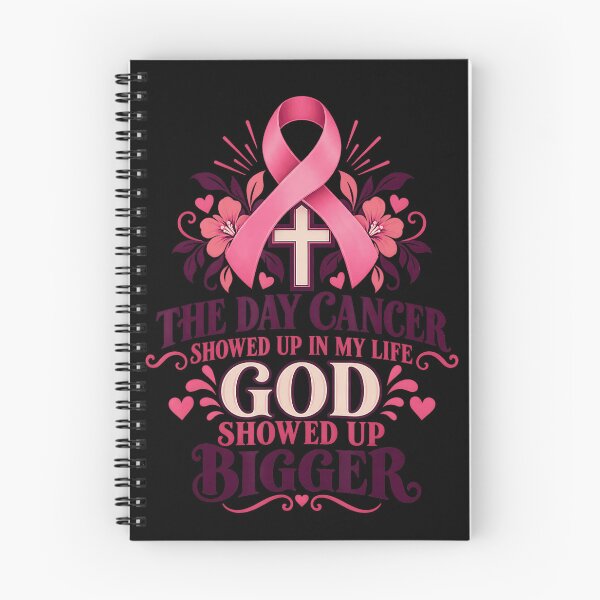 Item preview, God Showed Up Bigger Breast Cancer Faith designed and sold by NoeValdric.