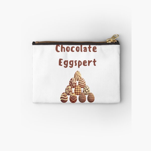 Item preview, Chocolate Eggspert Chocolate Egg Lover Chocoholic Easter Chocolate Pun designed and sold by clairefromkeb.