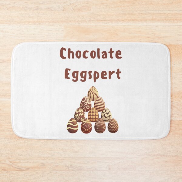 Item preview, Chocolate Eggspert Chocolate Egg Lover Chocoholic Easter Chocolate Pun designed and sold by clairefromkeb.