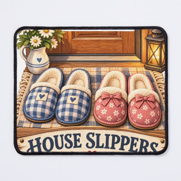 Item preview, House Slippers Nostalgic Balkan Household Humor designed and sold by OfficialBalkan.