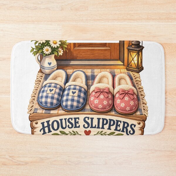 Item preview, House Slippers Nostalgic Balkan Household Humor designed and sold by OfficialBalkan.