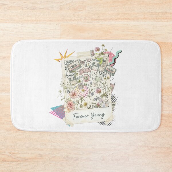 Item preview, Y2K Nostalgia Polaroid Collage - Forever Young designed and sold by Nacho Average Designs.