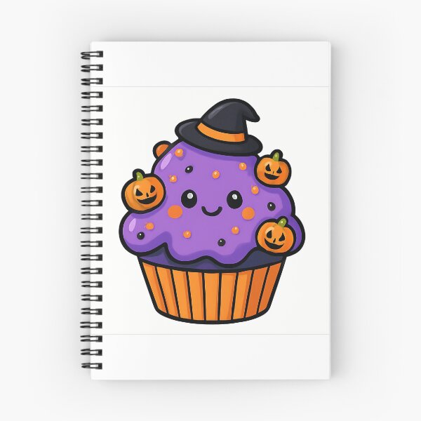 Item preview, Haunted Cupcake Ghost – Cute Kawaii Halloween Dessert Witchy Spooky Treat designed and sold by SmartyWonders.