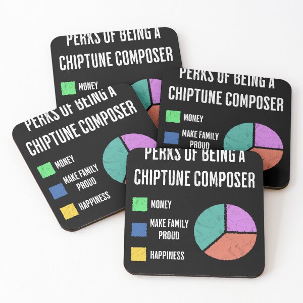Item preview, Perks of Being a Chiptune Composer Funny designed and sold by d247.