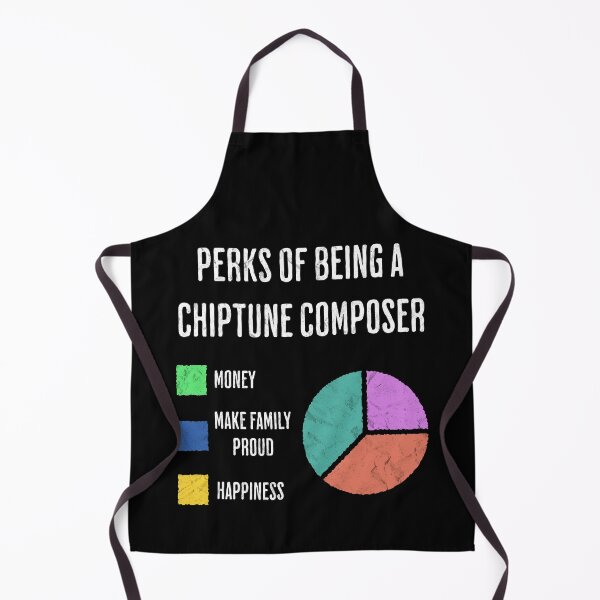 Aperçu de l'œuvre Les avantages d'être compositeur de chiptune (drôle) créée et vendue par d247.