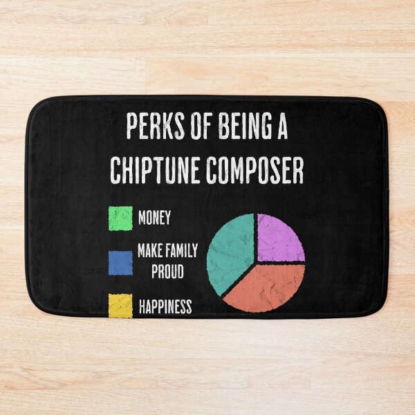 Item preview, Perks of Being a Chiptune Composer Funny designed and sold by d247.