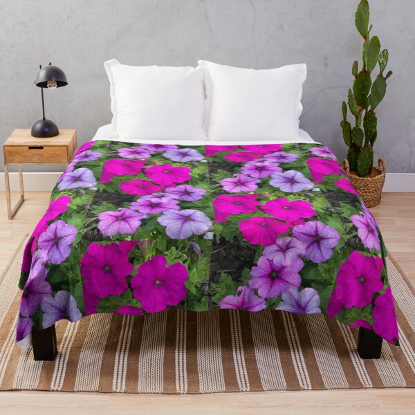 Item preview, Pink and Purple Petunias  designed and sold by Amanda1775.