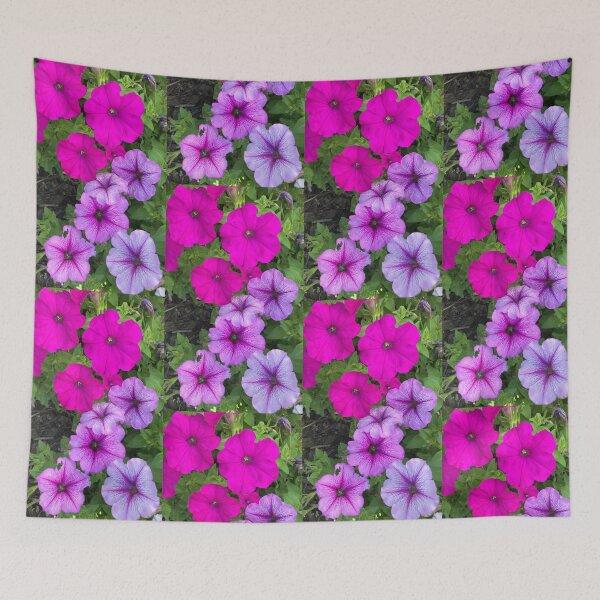 Item preview, Pink and Purple Petunias  designed and sold by Amanda1775.