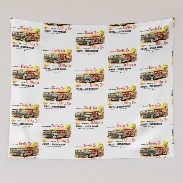 Item preview, Auto History- Willys Station Wagon designed and sold by isy-nuano.