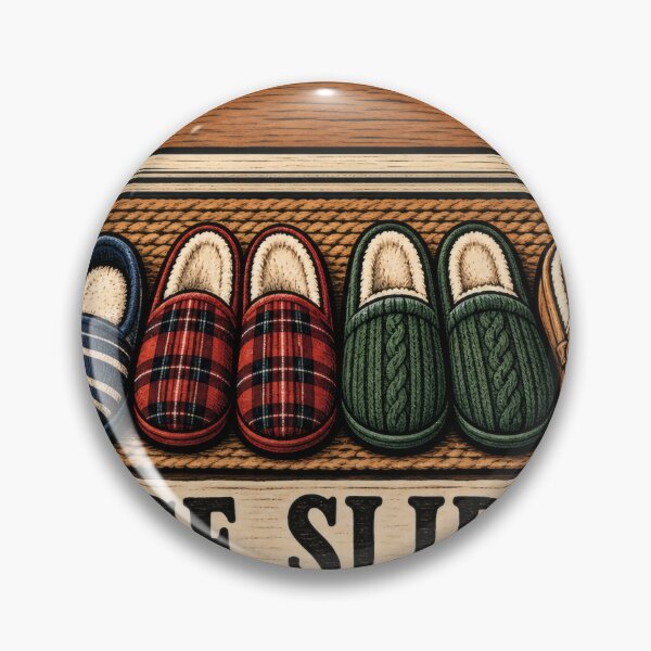 Item preview, House Slippers Woodcut Balkan Household Humor designed and sold by OfficialBalkan.
