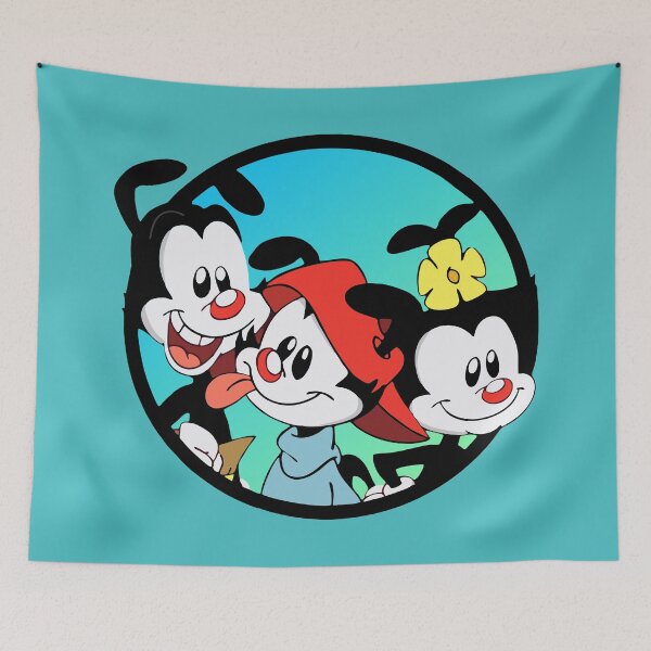 Item preview, Animaniacs Warner Siblings Retro Badge - Cartoon 90s Art designed and sold by killem667.