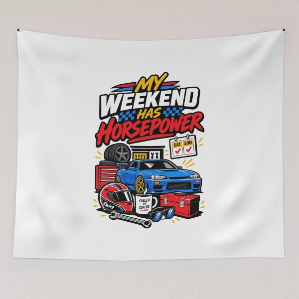 Item preview, My Weekend Has Horsepower designed and sold by RAS-77.