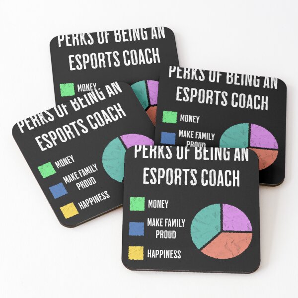 Item preview, Esports Coach Perks Funny Gaming Humor designed and sold by d247.
