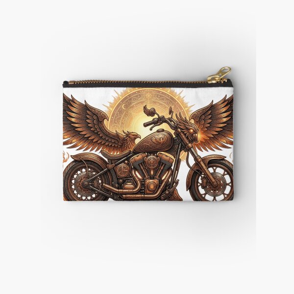 Item preview, Mechanical Phoenix Motorcycle – Steampunk Fire Wings designed and sold by meghnad.