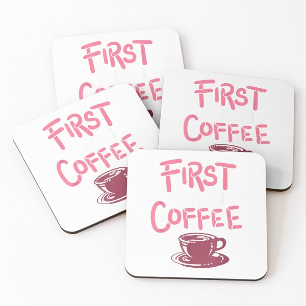 Item preview, First I Need Coffee for all coffee lovers T-Shirt designed and sold by gidget-gadget.