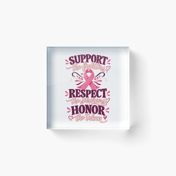 Item preview, Support Fighters Respect Survivors Breast Cancer Awareness designed and sold by NoeValdric.