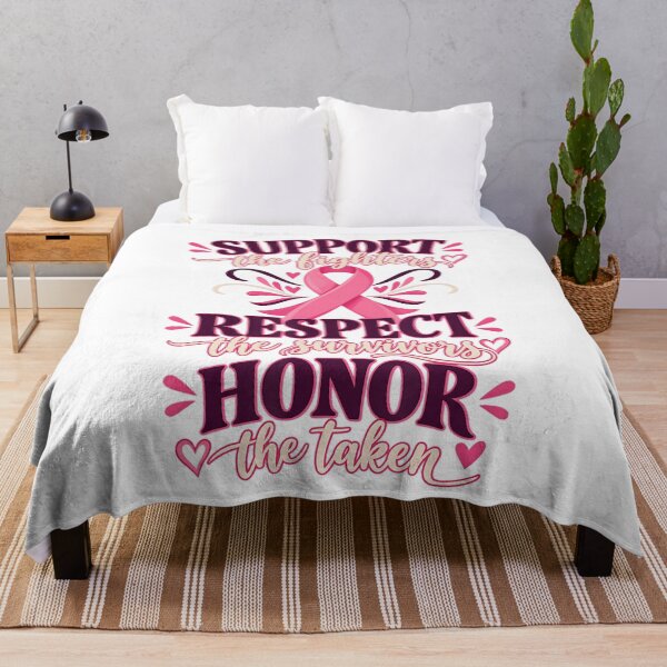 Item preview, Support Fighters Respect Survivors Breast Cancer Awareness designed and sold by NoeValdric.