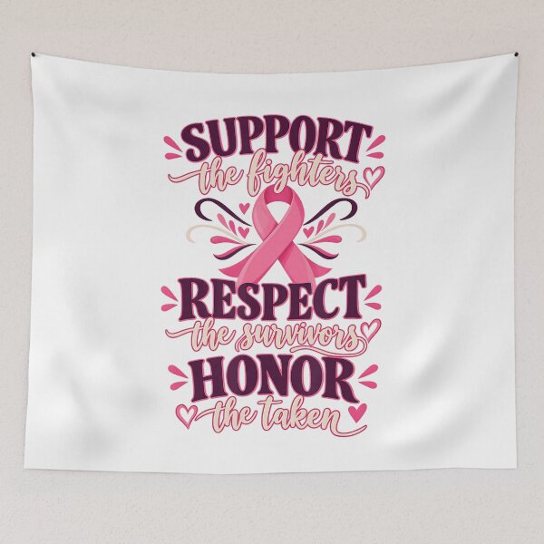 Item preview, Support Fighters Respect Survivors Breast Cancer Awareness designed and sold by NoeValdric.