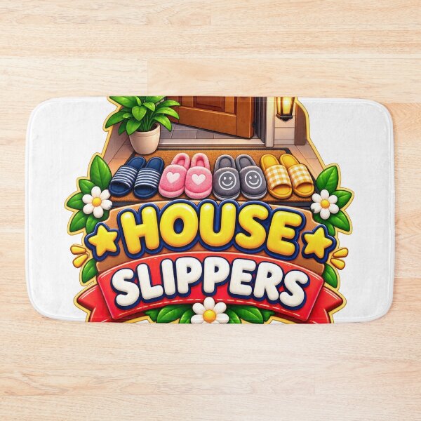Item preview, House Slippers Festival Balkan Household Humor designed and sold by OfficialBalkan.