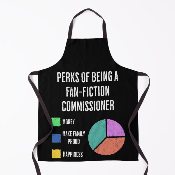 Item preview, Fan-Fiction Commissioner Perks Funny Chart designed and sold by d247.
