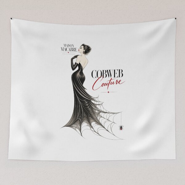 Item preview, MAISON MACABRE COLLECTION - Cobweb Couture  - Gothic Fashion Elegance  designed and sold by WheelieGdArt.