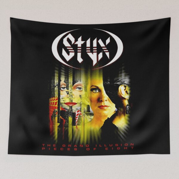 Item preview, Vintage Band Logo Styx Album Singer Music designed and sold by PastelMontoya.