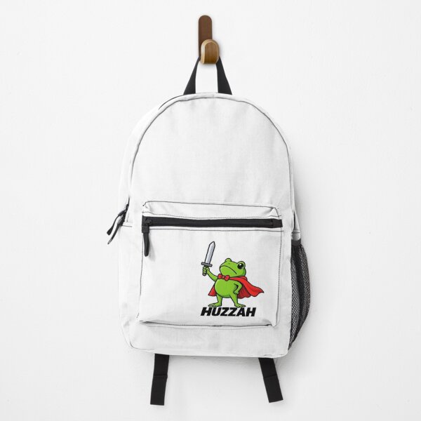 Item preview, Huzzah Frog with Sword Tee, Embroidered Medieval Frog Shirt, Comfort Colors 1717, Funny DnD T-Shirt, Renaissance Faire Frog Gift designed and sold by Williams Anderson.
