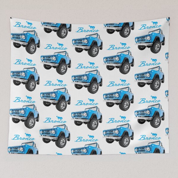 Item preview, Blue Bronco Retro Bronco designed and sold by isy-nuano.