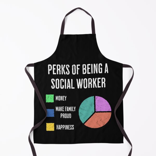 Item preview, Funny Social Worker Perks Pie Chart Humor designed and sold by d247.