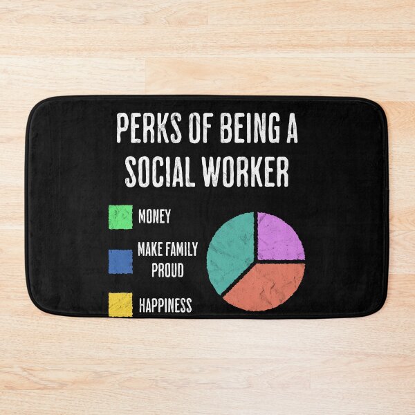 Item preview, Funny Social Worker Perks Pie Chart Humor designed and sold by d247.