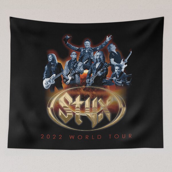 Item preview, Logo Band Album Vintage Music Styx Singer designed and sold by PastelMontoya.
