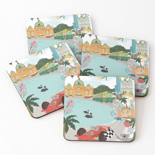 Item preview, Melbourne Ions Grand Prix by Suki McMaster designed and sold by Suki McMaster.