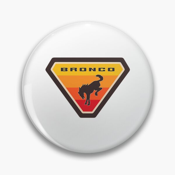 Item preview, Bronco Badge Badlands Retro designed and sold by isy-nuano.