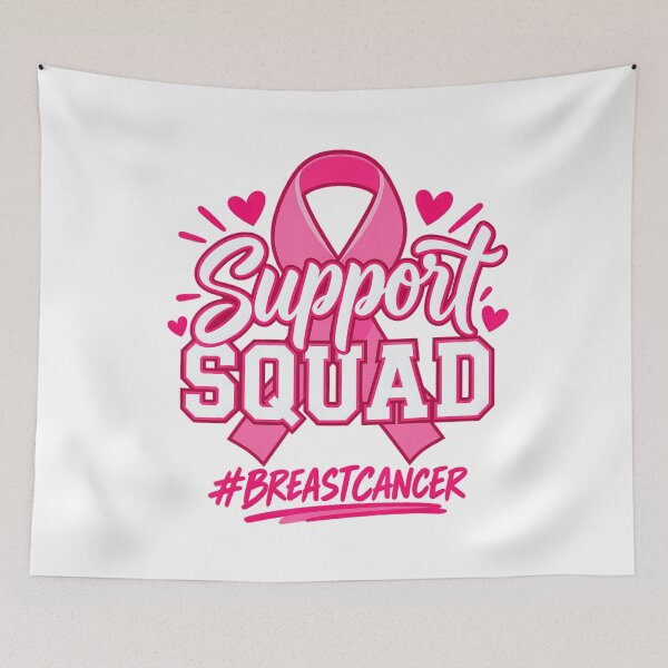 Item preview, Breast Cancer Support Squad Pink Ribbon designed and sold by NoeValdric.