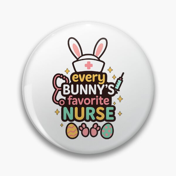 Item preview, Every Bunny'S Favorite Nurse Cute Easter Bunny Nurse Squad designed and sold by clairefromkeb.