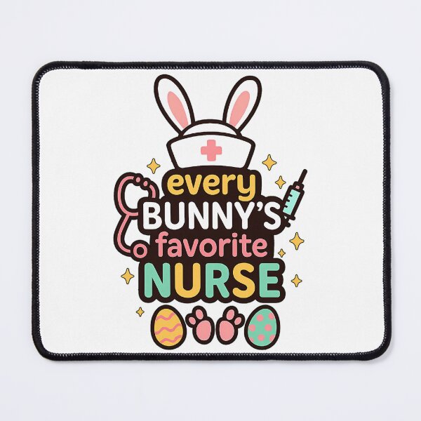 Item preview, Every Bunny'S Favorite Nurse Cute Easter Bunny Nurse Squad designed and sold by clairefromkeb.