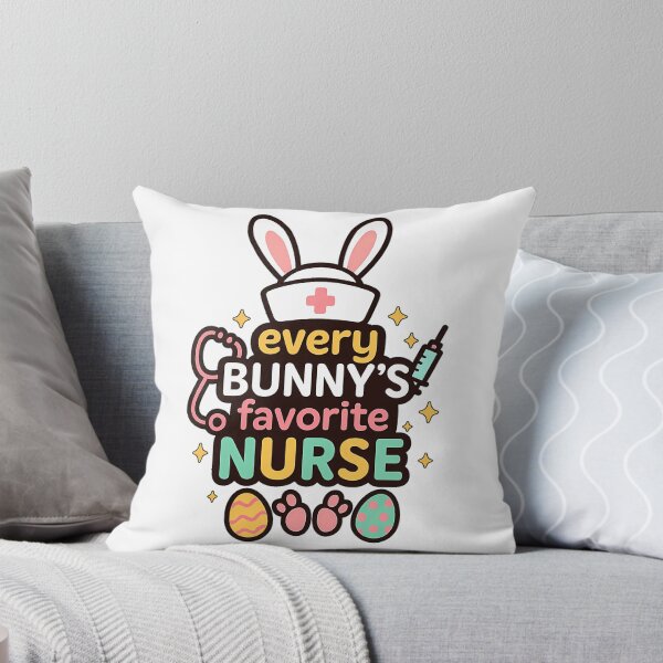 Item preview, Every Bunny'S Favorite Nurse Cute Easter Bunny Nurse Squad designed and sold by clairefromkeb.