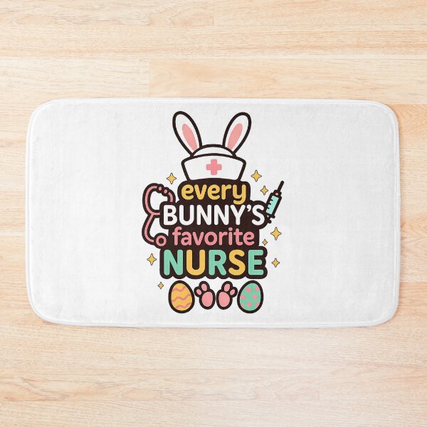 Item preview, Every Bunny'S Favorite Nurse Cute Easter Bunny Nurse Squad designed and sold by clairefromkeb.