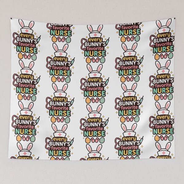 Item preview, Every Bunny'S Favorite Nurse Cute Easter Bunny Nurse Squad designed and sold by clairefromkeb.