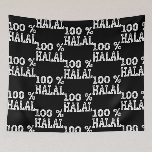 Item preview, Funny 100 Halal Shirt Fasting Ramadan Muslim Tee Gift designed and sold by Tinlesadasuig.