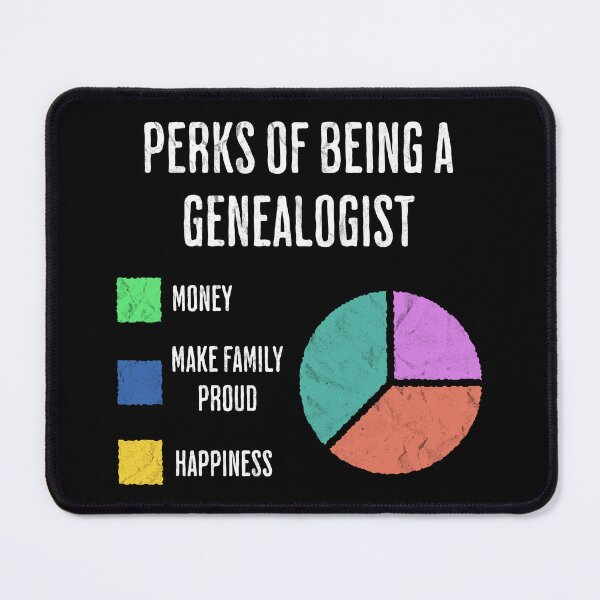 Item preview, Perks Of Being A Genealogist Funny Family Tree designed and sold by d247.