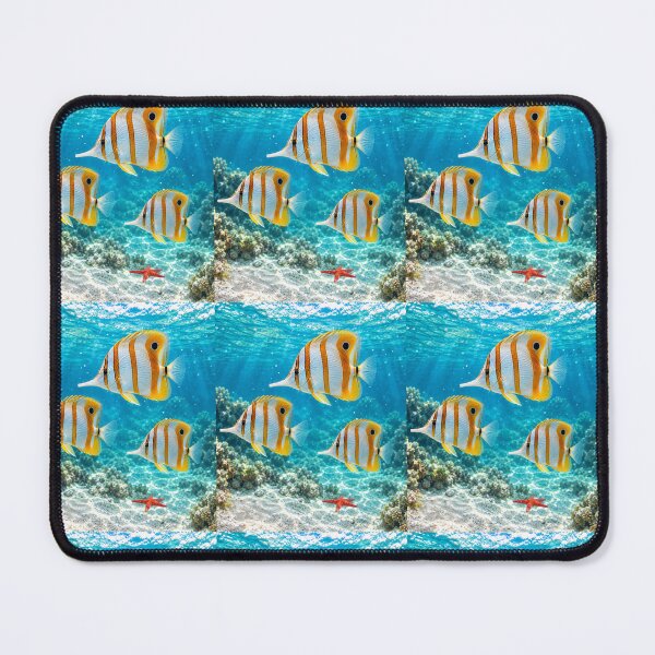 Item preview, Lost in the Blue - Copperband Butterfly Fish designed and sold by BeeStylishTees.