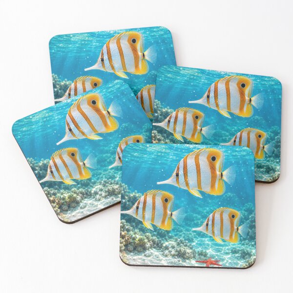 Item preview,  Lost in the Blue - Copperband Butterfly Fish designed and sold by BeeStylishTees.