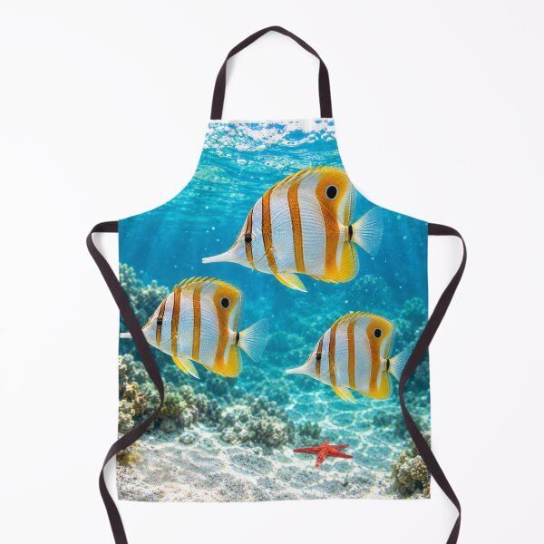 Item preview, Lost in the Blue - Copperband Butterfly Fish designed and sold by BeeStylishTees.