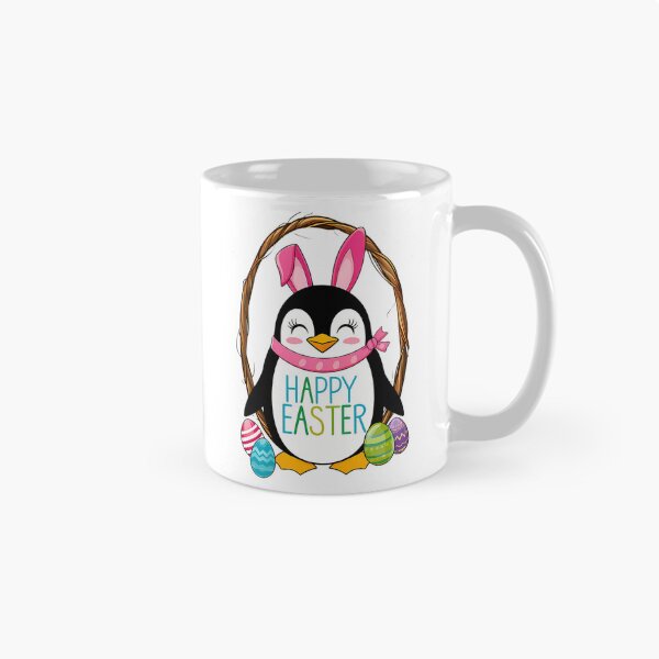 Item preview, appy Easter Happy Easter Penguin Happy Easter Penguin  designed and sold by clairefromkeb.