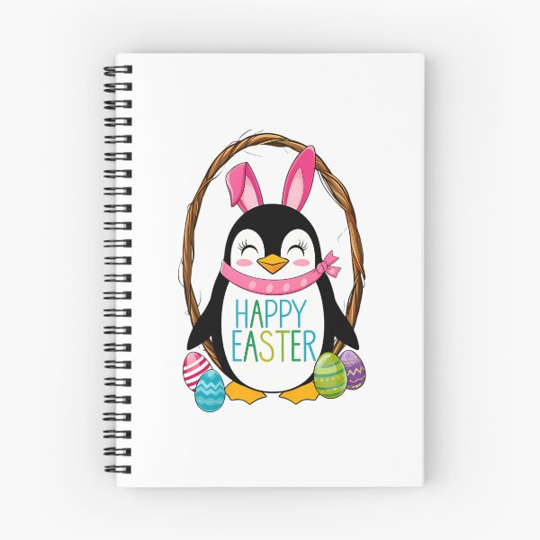 Item preview, appy Easter Happy Easter Penguin Happy Easter Penguin  designed and sold by clairefromkeb.