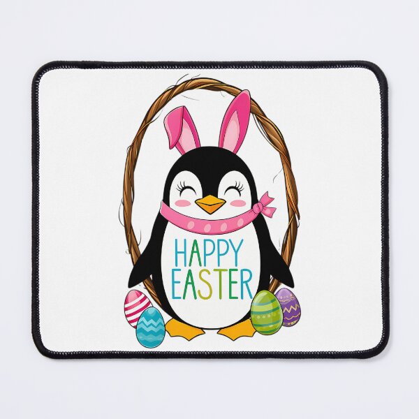 Item preview, appy Easter Happy Easter Penguin Happy Easter Penguin  designed and sold by clairefromkeb.